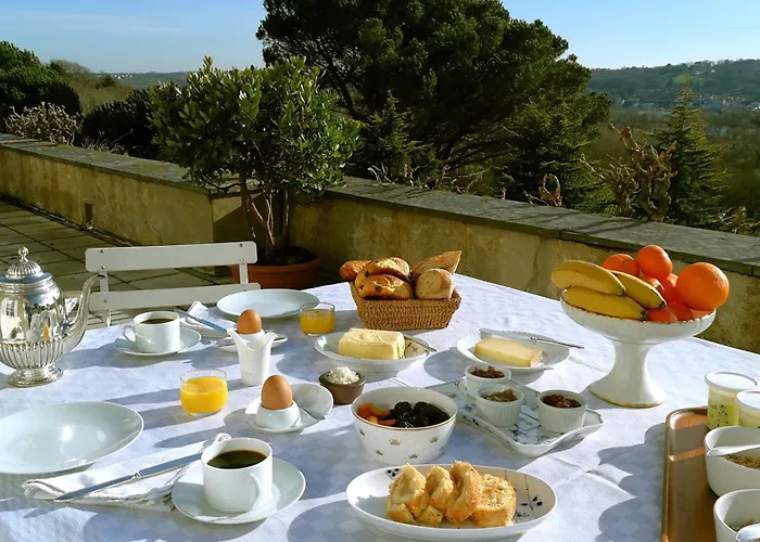 Couette-café Château Haute Roche